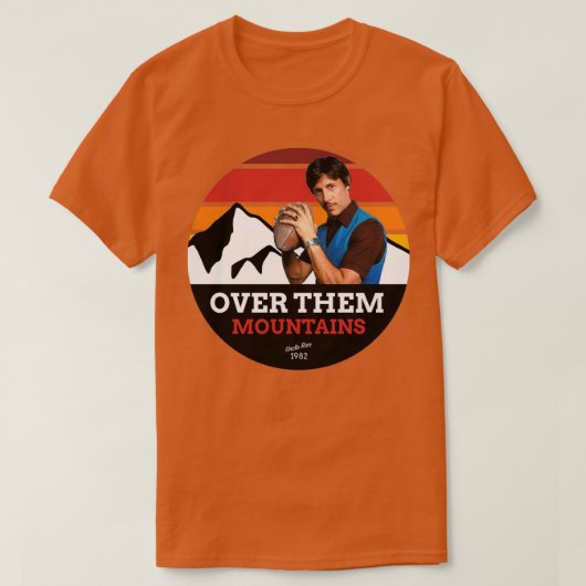 Over de bergen t-shirt (Design voorkant)