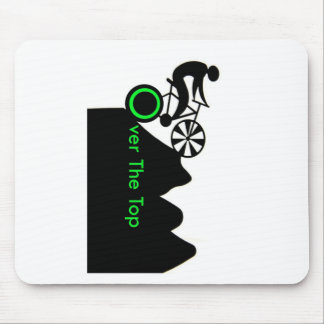 Over de bovenkant muismat