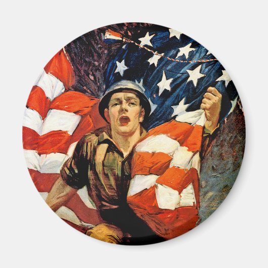 Over de bovenkant voor u magneet (Voorkant)