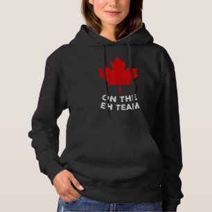 over de Canadese vlag van de Amerikaanse Maple Lea Hoodie
