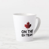 Over de financiering van het EH-team Canada Latte Mok (Rechterhoek)
