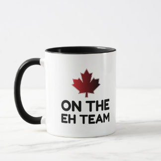 Over de financiering van het EH-team Canada Mok