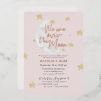 Over de Folie van het Baby shower Moon & Stars Gir