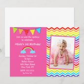 Over de foto van de regenboog kaart (Voorkant / Achterkant)