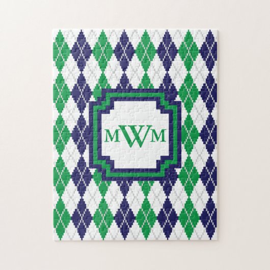 Over de Green Argyle puzzel (Verticaal)