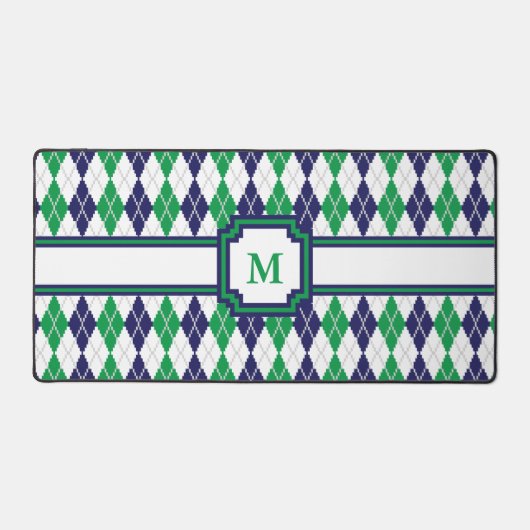 Over de groene Argyle Bureaumat (Voorkant)
