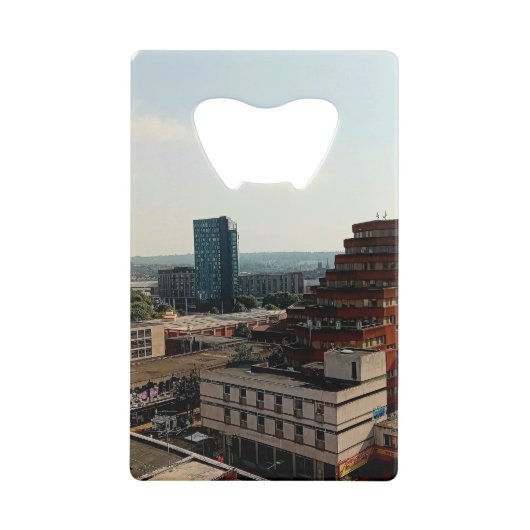 Over de heide kredietkaart flessenopener (Voorkant)