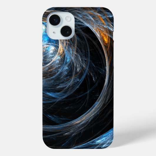 Over de hele wereld Abstracte kunst Case-Mate iPhone Case (Achterkant)