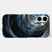 Over de hele wereld Abstracte kunst Case-Mate iPhone Case (Achterkant (horizontaal))
