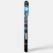 Over de hele wereld Abstracte kunst Case-Mate iPhone Case (Achterkant / Rechts)