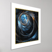 Over de hele wereld Abstracte kunst Folie Afdrukken (Laagn)