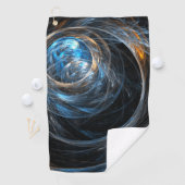 Over de hele wereld Abstracte kunst Golfhanddoek (Insitu)