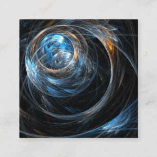 Over de hele wereld Abstracte kunst Informatiekaartje