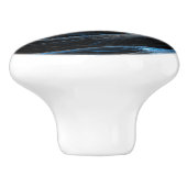 Over de hele wereld Abstracte kunst Keramische Knop (Zijkant)