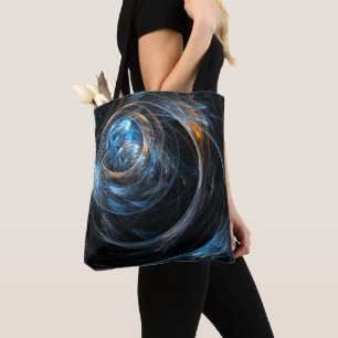Over de hele wereld Abstracte kunst Tote Bag