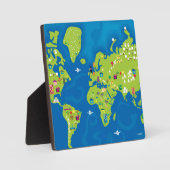 Over de hele wereld fotoplaat (Voorkant)