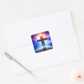 Over de hele wereld in de Sticker van de ruimte (Envelop)