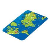 Over de hele wereld magneet (Linkerzijde)