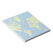 Over de hele wereld notitieblok (Schuin)