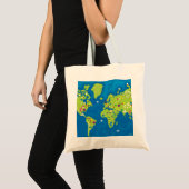 Over de hele wereld tote bag (Voorkant (product))