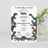 Over de heuvel Speelgoed Dinosaurussen Mannen Kaart (Staand voorkant)