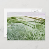 Over de heuvels, Encaustic Art Briefkaart (Voorkant / Achterkant)