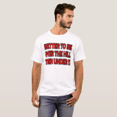 OVER DE HILL T-SHIRT (Voorkant volledig)