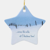 Over de kerstversiering van Miles Keramisch Ornament (Voorkant)