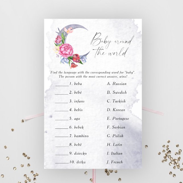 Over de Maan Baby rond de wereld spel (Creator heeft geüpload)