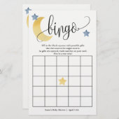 Over de maan, de Kaart van de Moon van de Waterver (Voorkant / Achterkant)