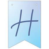 Over de Maan en de Stars Birthday Party Vlaggetjes (Tweede vlag)