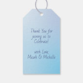 Over de maan en de sterren cadeaulabel (Achterkant)