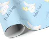 Over de maan en de sterren cadeaupapier (Rol Hoek)