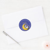 Over de maan | Favoriete Sticker (Envelop)
