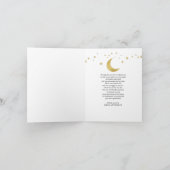 Over de maan gender onthullen kaart (Binnen)