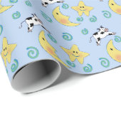 "Over de maan" Gift Wrap Cadeaupapier (Rol Hoek)