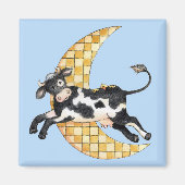 Over de maan - Magnet Magneet (Voorkant)