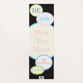 "Over de maan" Yoga Mat (Achterkant)