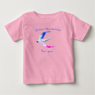 Over de maanruimte baby T-Shirt