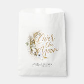 Over de Moon Boho Gold Dust & Clouds Bedankzakje (Voorkant)