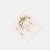 Over de Moon Boho Gold Dust & Clouds Napkins Servet (Hoek)