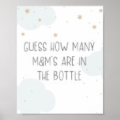 Over de Moon Twinkle Star denk je hoeveel Snoepjes Poster (Voorkant)