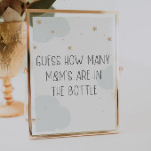 Over de Moon Twinkle Star denk je hoeveel Snoepjes Poster