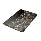 Over de Night Sky Landscape Bathmat Badmat (Gekanteld)