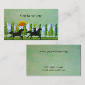 Over de Prairie Visitekaartje (Voorkant / Achterkant)