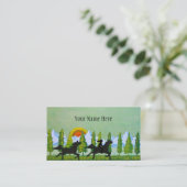 Over de Prairie Visitekaartje (Staand voorkant)