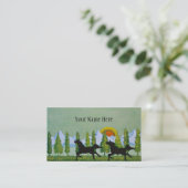 Over de Prairie Visitekaartje (Staand voorkant)