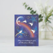 OVER DE RAINBOW BRIDGE BRIEFKAART (Staand voorkant)
