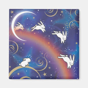 OVER DE RAINBOW BRIDGE MAGNEET