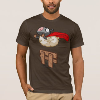 Over de rand t-shirt